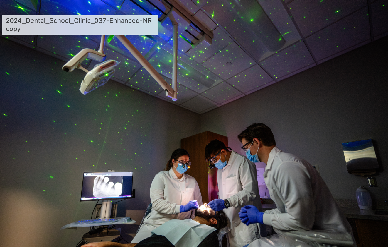 Image in a star filled clinic: The new Delta Dental Urgent and Special Care Clinic features a sensory adapted room for special needs patients.